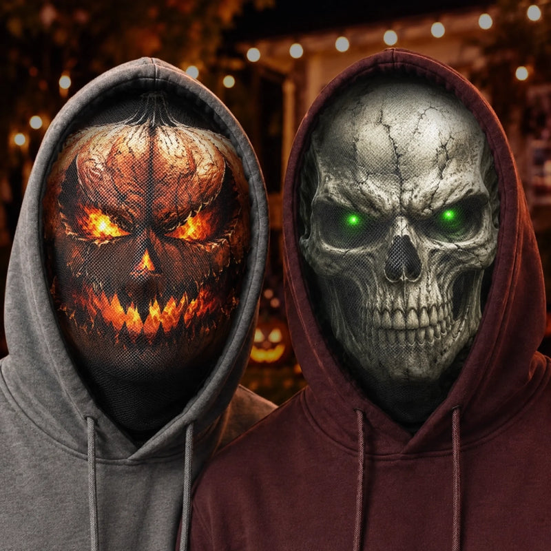 Custom Balaclava Mask - Personalized Halloween Birthday Gifts For Him, Her - Spooky Vibes All Night