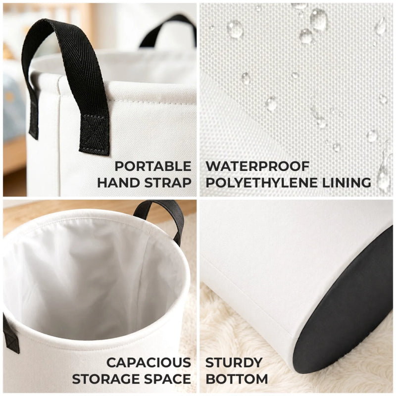 Custom Laundry Basket - Personalized Birthday Gifts For Dog Cat Lovers, Dog Dad And Mom, Cat Owners - Store With Pet Love
