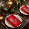 Custom Cotton Napkin - Personalized Christmas Birthday Gifts For Mom, Dad, Brother, Sister - Gather & Be Merry