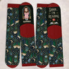 Custom Shh I'm Reading Crew Socks - Personalized Bookish Gifts For Book Lovers, Bookworms, Readers - Where Stories Come Alive