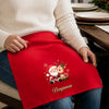 Custom Cotton Napkin - Personalized Christmas Birthday Gifts For Mom, Dad, Brother, Sister - Holiday Hearts Grow Together