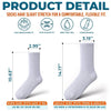 Custom Football Crew Socks - Personalized Christmas Birthday Football Gifts For Football Lovers, Sports Fans, Sports Lovers - Game Day Essential