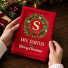 Custom Cotton Napkin - Personalized Christmas Birthday Gifts For Mom, Dad, Brother, Sister - Wrapped In Family Joy
