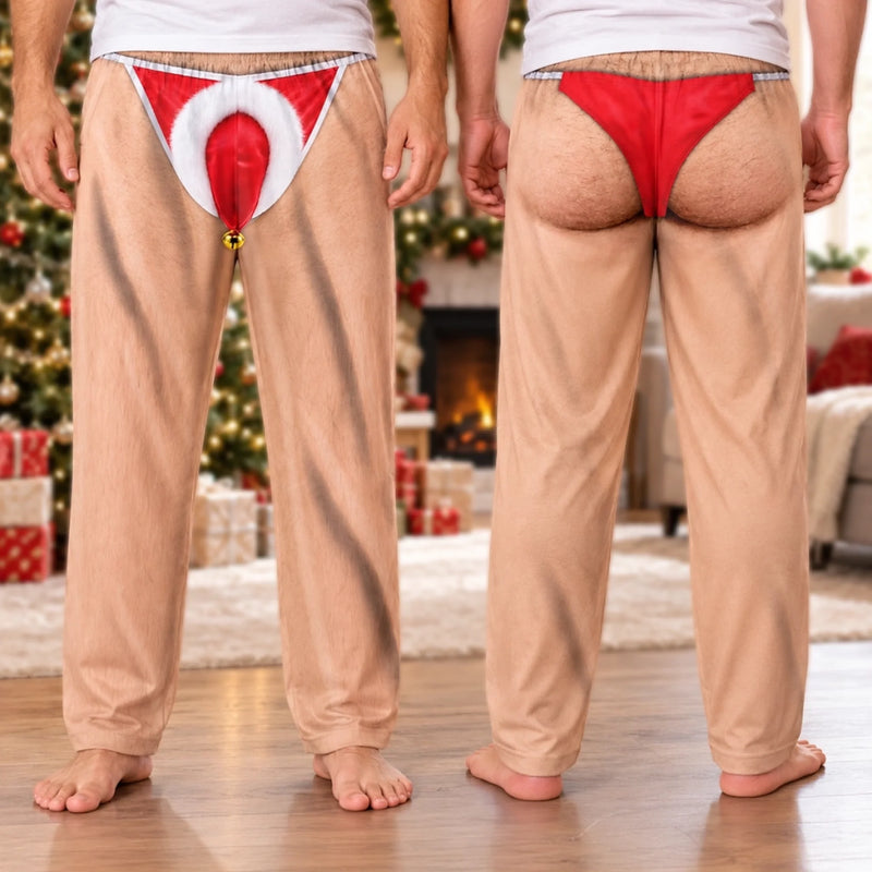 Custom Funny Pajama Pants - Personalized Christmas Birthday Gifts For Husband, Son, Grandson, Brother, Grandpa, Dad, Yourself - Bringing Joy To Holiday Party