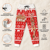 Custom Letter Unisex Sweatpants - Personalized Christmas Birthday Gifts For Mom, Dad, Brother, Sister - Official Cookie Tester