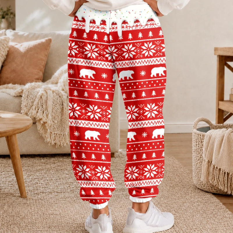 Custom Letter Unisex Sweatpants - Personalized Christmas Birthday Gifts For Mom, Dad, Brother, Sister - Official Cookie Tester
