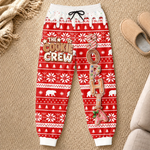 Custom Letter Unisex Sweatpants - Personalized Christmas Birthday Gifts For Mom, Dad, Brother, Sister - Official Cookie Tester