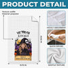 Custom Witchy Kitchen Towel - Personalized Halloween Birthday Gifts For Witch, Wife, Daughter, Besties, Sisters, Granddaughter, Grandma, Mom, Yourself - Welcome To My Wicked Kitchen