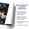 Custom Photo Vampire Vertical Poster - Personalized Halloween Birthday Gifts For Dog Cat Lovers, Dog Dad And Mom, Cat Owners - Fur Real Spooky