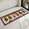 Custom Runner Rug - Personalized Christmas Birthday Gifts For Mom, Dad, Brother, Sister - Blessed Home Full Of Happiness