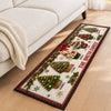 Custom Runner Rug - Personalized Christmas Birthday Gifts For Mom, Dad, Brother, Sister - Blessed Home Full Of Happiness