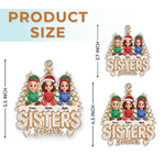 Custom Acrylic Ornament - Personalized Best Friend Christmas Birthday Gifts For Women, Besties, Sisters, BFF - Joyful Season With You