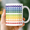 Hidden Message Mug - Funny Gifts For Best Friends, Family, Coworker, Work Bestie - Living Life In Full Color