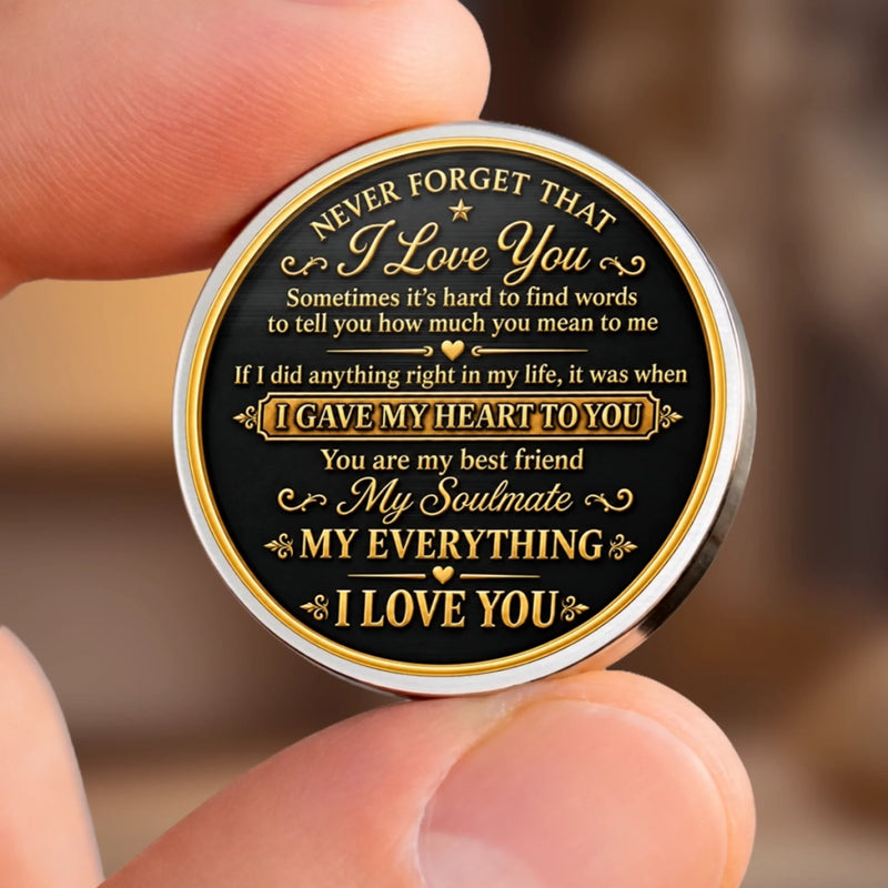 Custom Pocket Hug - Personalized Anniversary Wedding Gifts For Husband And Wife, Him And Her - My Heart Belongs Here