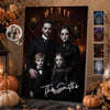 Custom Photo Vertical Canvas - Personalized Halloween Decor Birthday Gifts For Mom, Dad, Brother, Sister - Haunting Together Forever