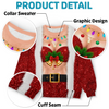 Custom Funny Ugly Sweatshirt - Personalized Christmas Birthday Gifts For Wife, Daughter, Besties, Sisters, Granddaughter, Grandma, Mom, Yourself - Santa's Cheekiest Helper