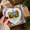 Custom New Home Ceramic Ornament - Personalized Anniversary Christmas Newly Wed Gifts For Husband And Wife, Him And Her - Love You As Always