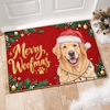 Custom Photo Home Decor Decorative Mat - Personalized  Christmas Birthday Gifts For Dog Cat Lovers, Dog Dad And Mom, Cat Owners - Have A Pawsome Christmas