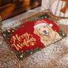 Custom Photo Home Decor Decorative Mat - Personalized  Christmas Birthday Gifts For Dog Cat Lovers, Dog Dad And Mom, Cat Owners - Have A Pawsome Christmas