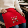 Custom Cotton Napkin - Personalized Christmas Birthday Gifts For Mom, Dad, Brother, Sister - Believe In Holiday Magic