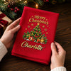 Custom Cotton Napkin - Personalized Christmas Birthday Gifts For Mom, Dad, Brother, Sister - Cheers To Merry Days