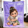 Custom Photo Blanket - Personalized Birthday Gifts For Kids - Stay Cozy And Dream Big