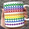 Hidden Message Mug - Christmas Gift For Brothers, Coworkers, Friends, Boss, White Elephant Gift - Sleigh The Gift Game