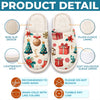 Custom Photo Flat Scuff Slippers - Personalized Christmas Birthday Gifts For Dog Cat Lovers, Dog Dad And Mom, Cat Owners - Happiness Is A Wagging Tail