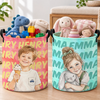 Custom Laundry Basket - Personalized Birthday Gifts For Kids - Shine Bright Like A Star