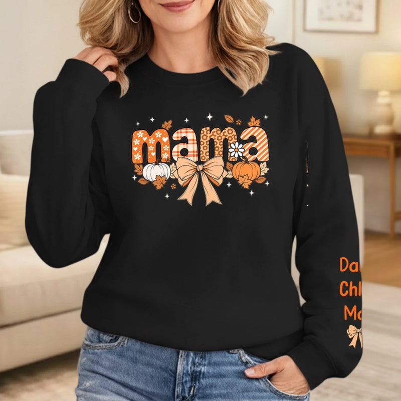 Custom Unisex Sweater, Hoodie - Personalized Birthday Gifts For Mom, Grandma - Gather With Gratitude