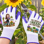 Custom Coated Grip Gardening Gloves - Personalized Birthday Garden Gifts For Gardeners - Growing Good Things Every Day