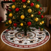 Custom Snowman Tree Skirt - Personalized Christmas Birthday Gifts For Mom, Dad, Brother, Sister - Warmest Wishes To Our Home