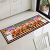 Custom Gingerbread Runner Rug - Personalized Christmas Birthday Gifts For Grandma, Grandpa -  Cozy Season With Family