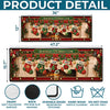 Custom Stocking Runner Rug - Personalized Christmas Birthday Gifts For Grandma, Grandpa - Stockings Full Of Love
