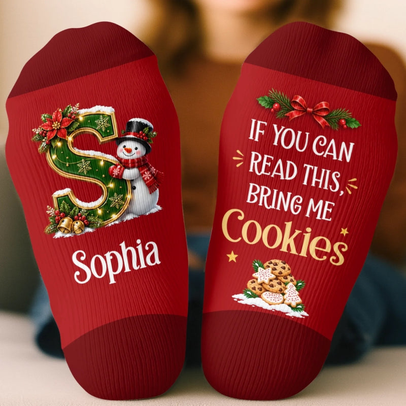 Custom Crew Socks - Personalized Christmas Birthday Gifts For Mom, Dad, Brother, Sister - Cozy Vibes All Season