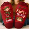 Custom Crew Socks - Personalized Christmas Birthday Gifts For Mom, Dad, Brother, Sister - Bringing Joy Everywhere
