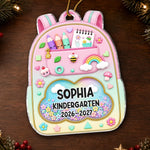 Custom Acrylic Ornament - Personalized Christmas Birthday Gifts For Kids - Learning With So Much Fun