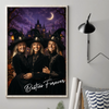 Custom Photo Gothic Witch Vertical Poster - Personalized Best Friend Halloween Birthday Gifts For Witch, Women, Besties, Sisters, BFF - Spooky Together, Better Forever