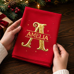 Custom Cotton Napkin - Personalized Christmas Birthday Gifts For Mom, Dad, Brother, Sister - Sweet Moments Round Our Table