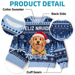 Custom Pet Photo Christmas Gifts for Dog Lovers - Personalized Sweatshirt
