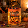 Custom LED Light Bucket Bag - Personalized Halloween Birthday Gifts For Kids - Halloween Magic Starts Here
