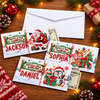 Custom Money Envelop - Personalized Christmas Birthday Gifts For Kids - Jolly Little Joy