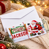 Custom Money Envelop - Personalized Christmas Birthday Gifts For Kids - Jolly Little Joy