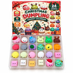 Custom Christmas Dumpling Countdown Gifts for Kids - Personalized Advent Calendar