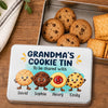 Custom Metal Tin - Personalized Birthday Gifts For Grandma, Grandpa - Sweet Little Joys Fresh From The Oven