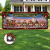 Custom Banner - Personalized Christmas Decor Birthday Gifts For Grandma, Grandpa - The Sweetest Stop Of The Season