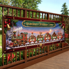 Custom Banner - Personalized Christmas Decor Birthday Gifts For Grandma, Grandpa - The Sweetest Stop Of The Season
