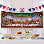 Custom Banner - Personalized Christmas Decor Birthday Gifts For Grandma, Grandpa - The Sweetest Stop Of The Season