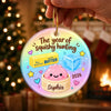 Custom Squishy Ceramic Ornament - Personalized Christmas Birthday Gifts For Kids - Squishy Joy All Season