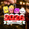Custom Squishy Acrylic Ornament - Personalized Christmas Birthday Gifts For Kids - Squeezing My Way To Joy